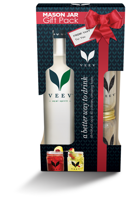 VeeV Holiday Gift Set Front