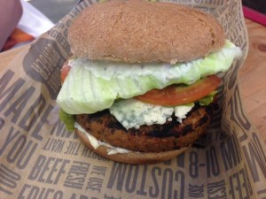 Blue Burger (veggie)