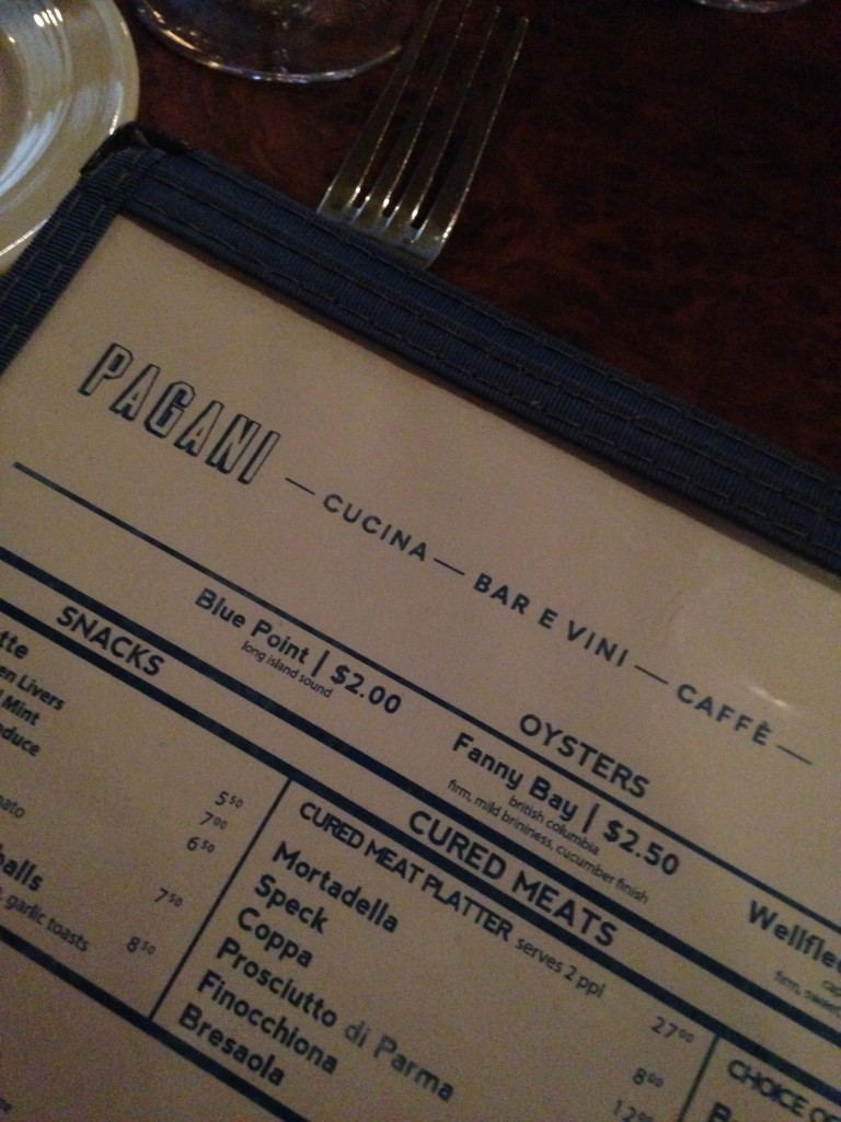 pagani-menu