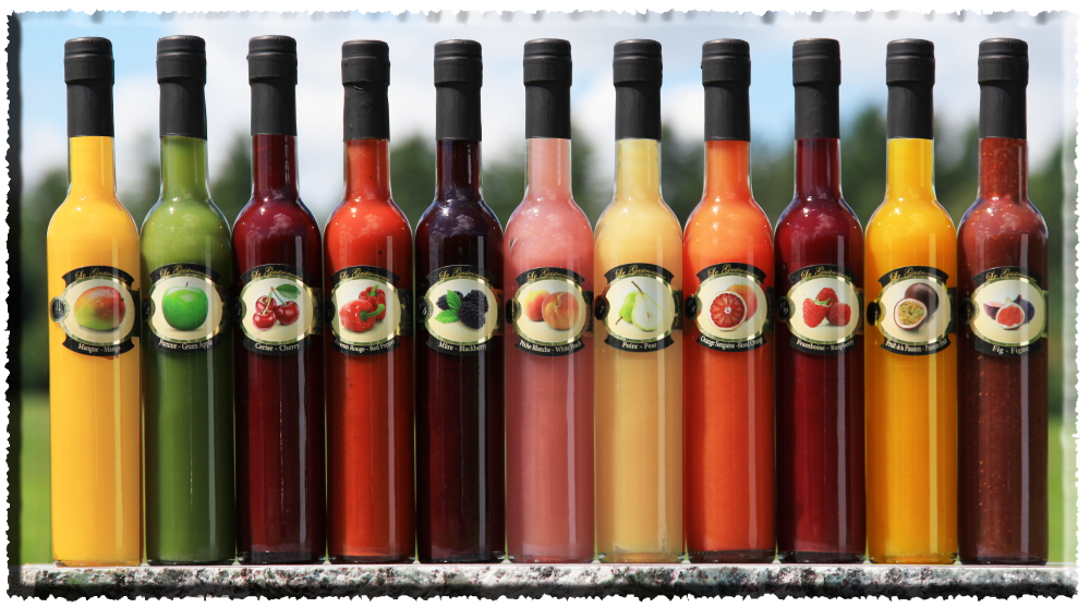 Fresh Fruit Vinegar: A Kick of Fruit in Each Bottle