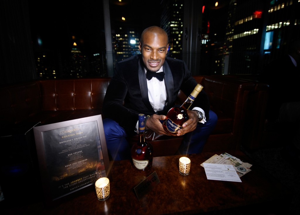 Courvoisier Honors Model Tyson Beckford with Swanky Party