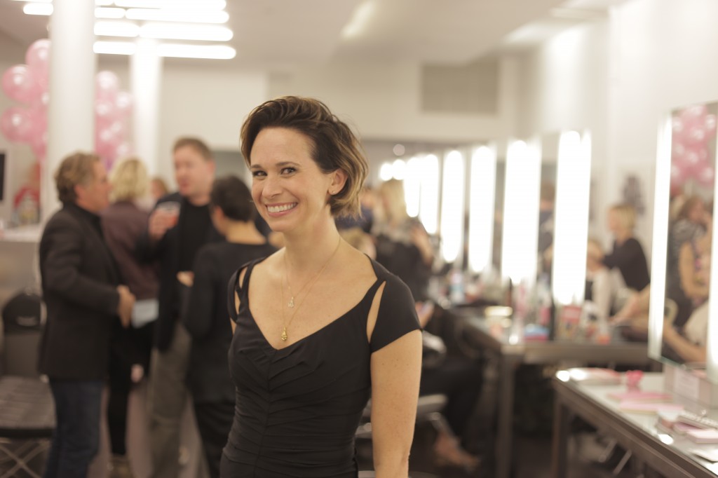 Heather Packer at Fearless Beauty Fundraiser