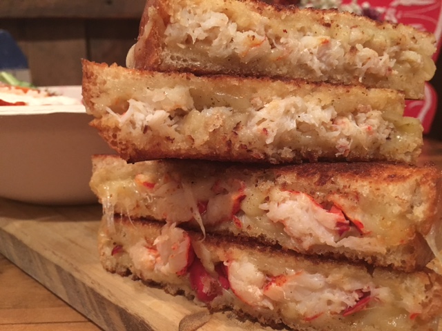 lobster-crab-grilled-cheese