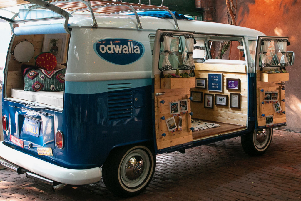 Odwalla Van Interior and Exterior - 8.16.18 NYC Launch