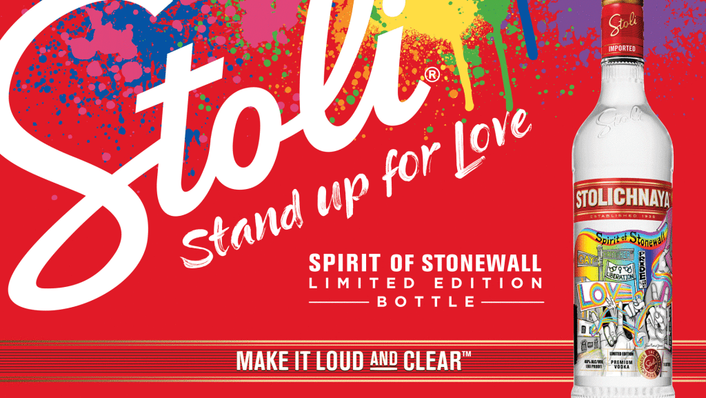 Stoli Gets Behind the Spirit of Stonewall