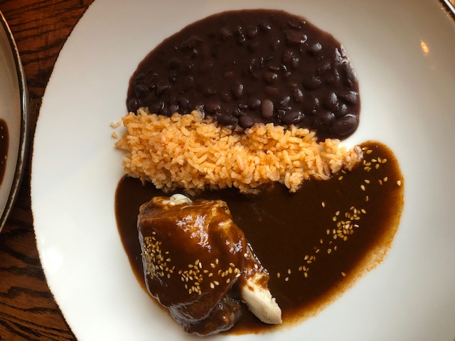 de mole chicken mole