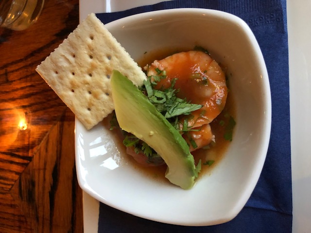 de mole shrimp cocktail