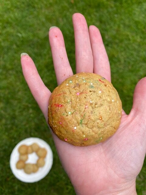 unfrosted-birthday-cake-granola-cookies