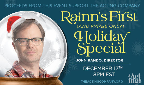 Rainn’s First (and maybe ONLY) Virtual Holiday Special