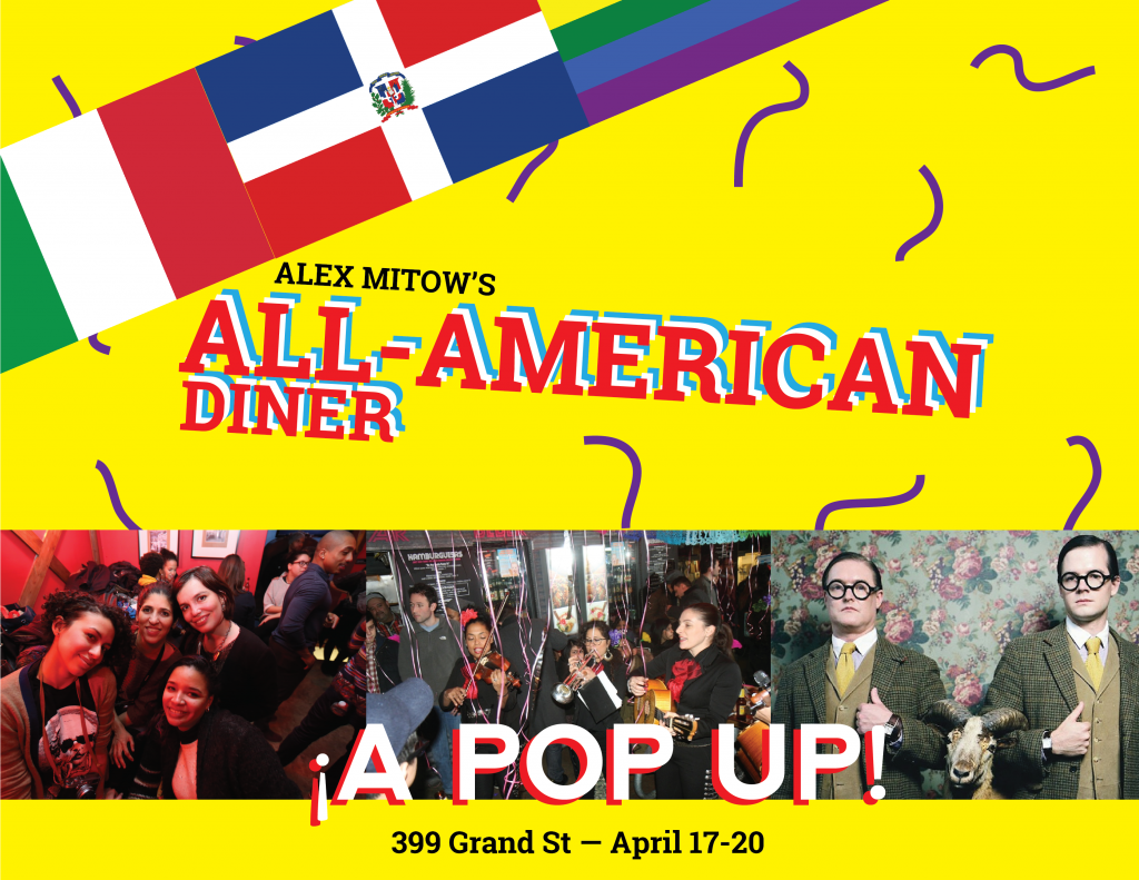 Alex Mitow's All-American Diner: A Pop Up!