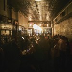 ampersand from back of bar