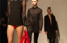 Katie Gallagher Goes Bold During NYFW