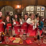 Campari behind the bar